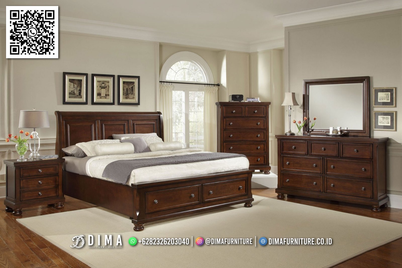 Set Kamar Tidur Mewah Dima Classic Harmony 1IM Set Kamar Tidur Mewah Dima Classic Harmony 1IM