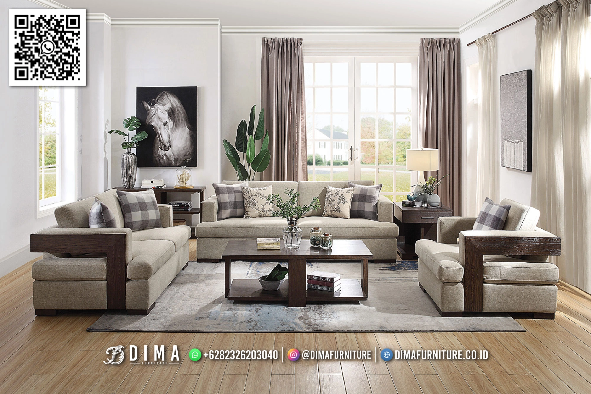 Sofa Ruang Tamu Darissa Gaya Modern Elegan Nyaman 43IM Sofa Ruang Tamu Darissa Gaya Modern Elegan Nyaman 43IM