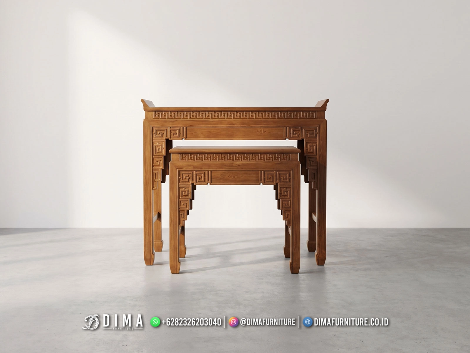Meja Altar Sembahyang Jati Jepara 219IM Meja Altar Sembahyang Jati Jepara 219IM